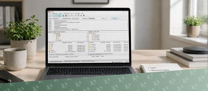 FileZilla einrichten – schneller Aufbau der FTP-Verbindung