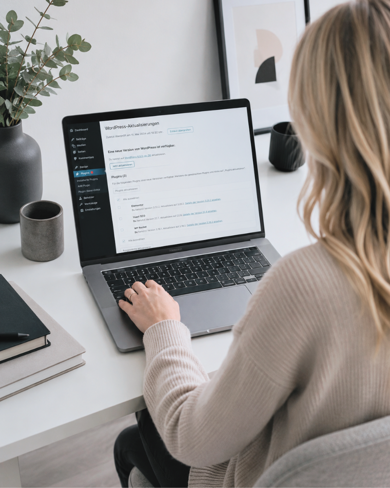 WordPress Wartung bei Tatjana Kruck